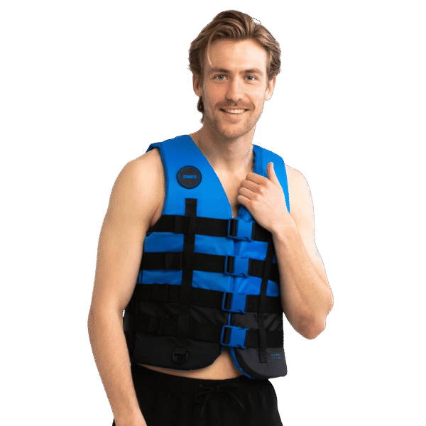 სამაშველო ჟილეტი Jobe 4 Buckle Blue
